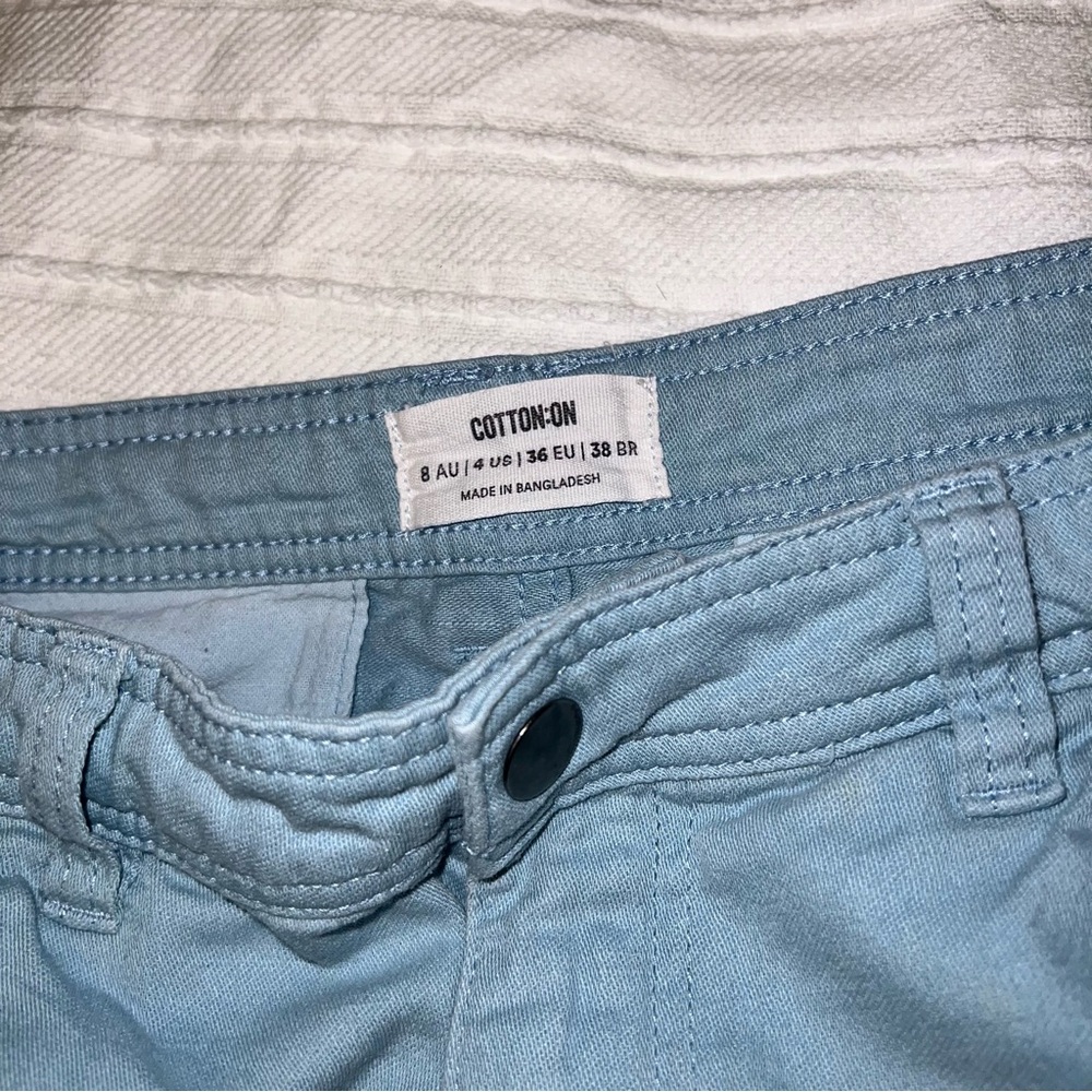 Cotton On Sky Blue Casual Pants - Picture 5 of 6
